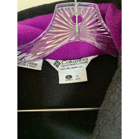 Columbia fleece full zip jacket size large women's - Picture 2 of 8